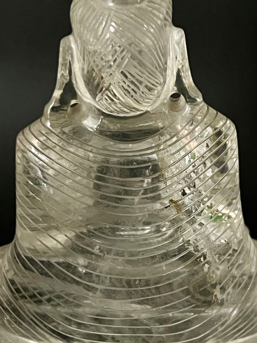 Rock Crystal Buddha Statuette-photo-5