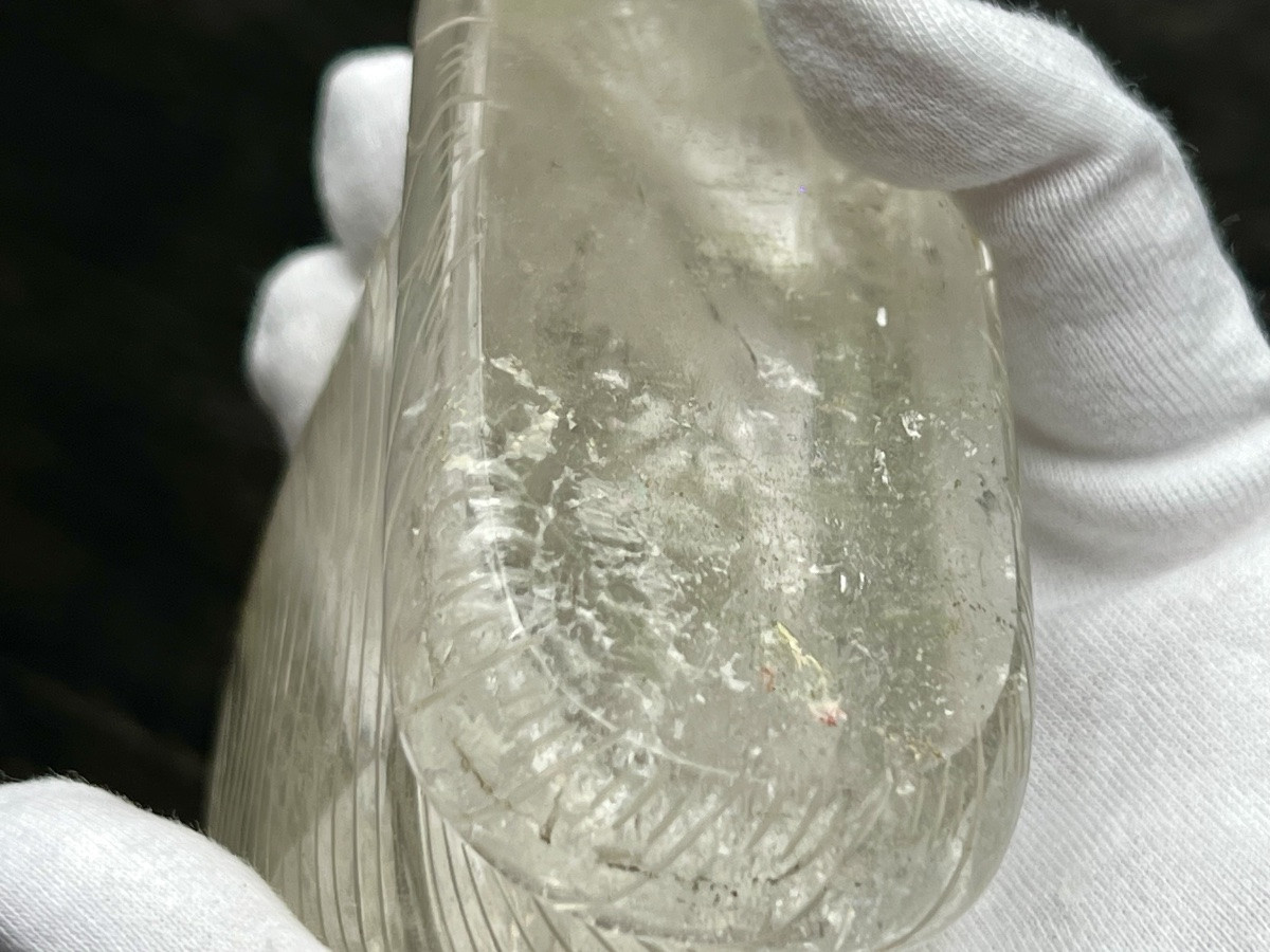 Rock Crystal Buddha Statuette-photo-7