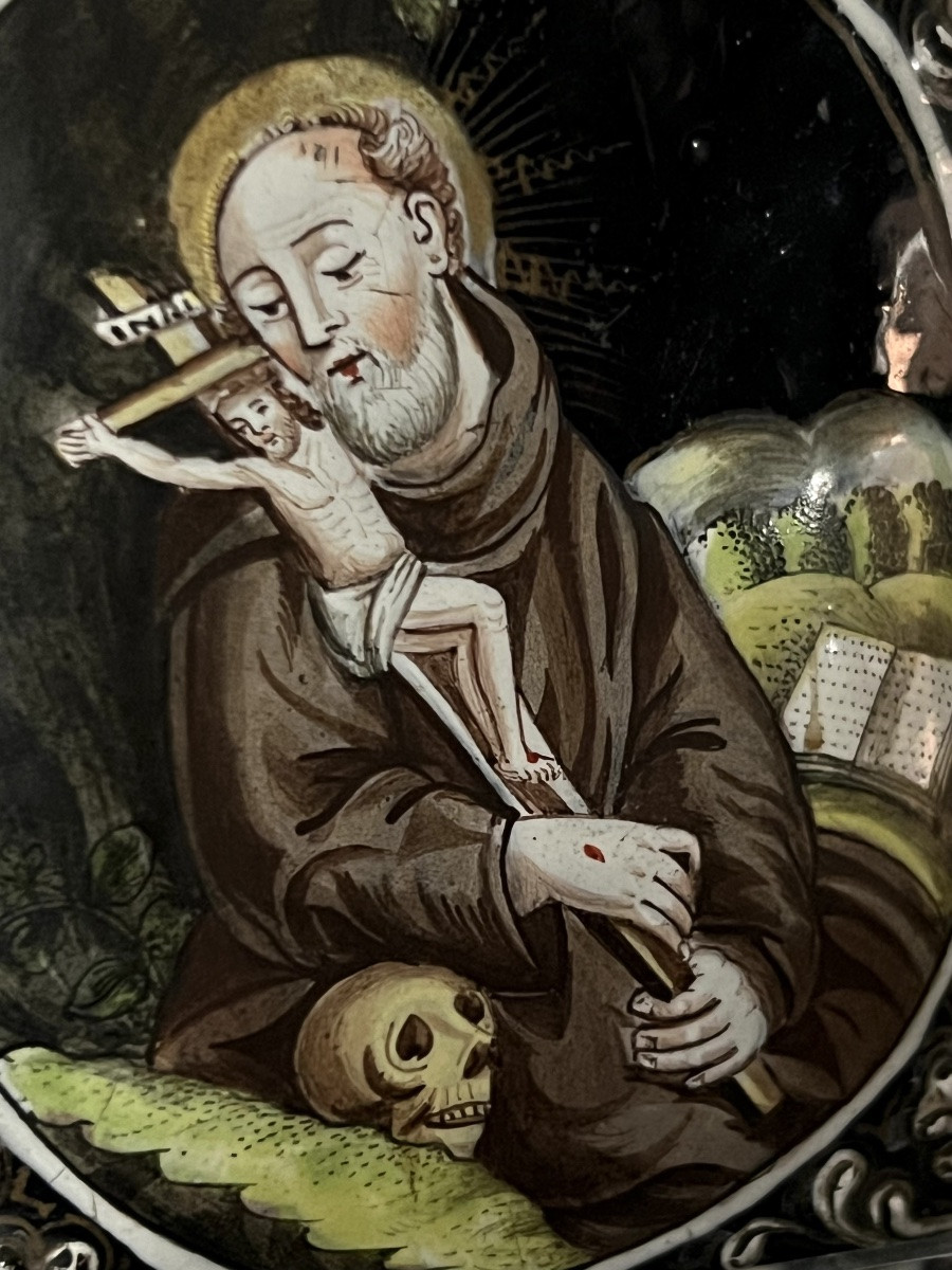 Saint François recevant les stigmates - Nicolas Laudin-photo-2