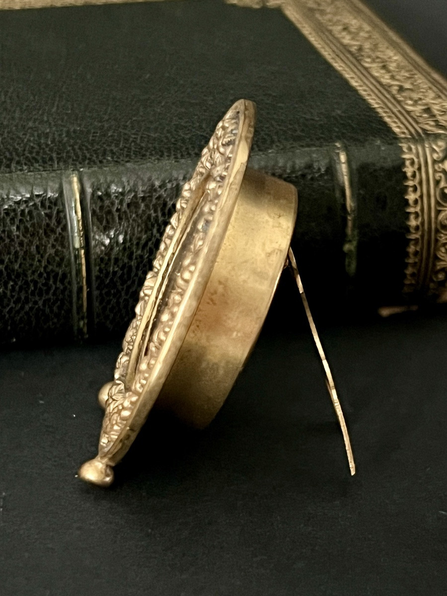 Reliquary – Saint Louise De Marillac – Ex Ossibus – With Authentic Inscription (1939)-photo-8