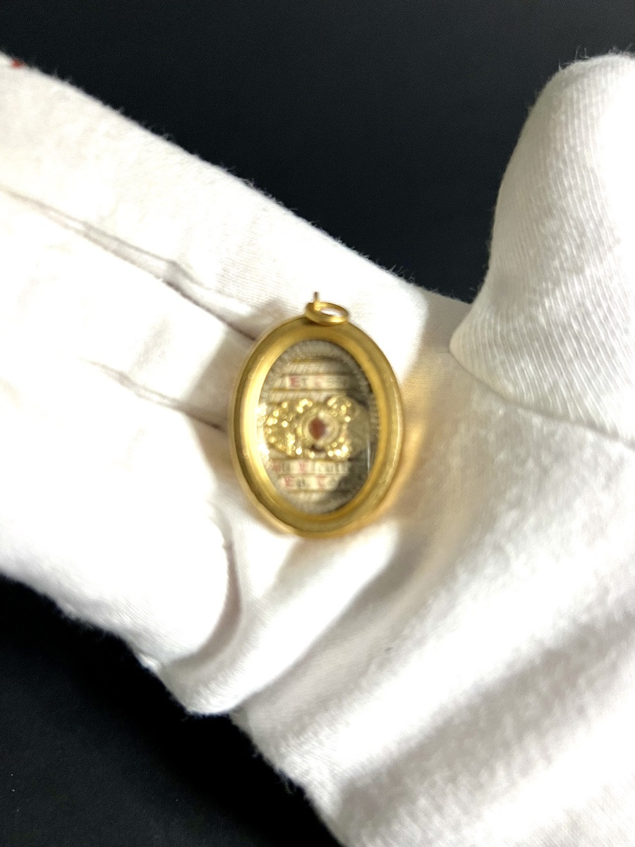  Relique de saint Eleuthère  XIXè siècle - Belgique-photo-6