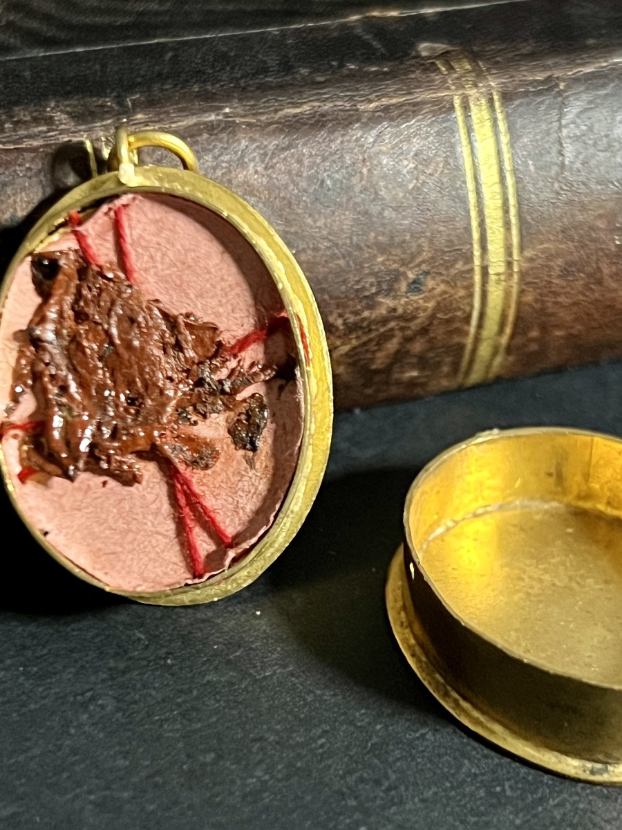  Relique de saint Eleuthère  XIXè siècle - Belgique-photo-7