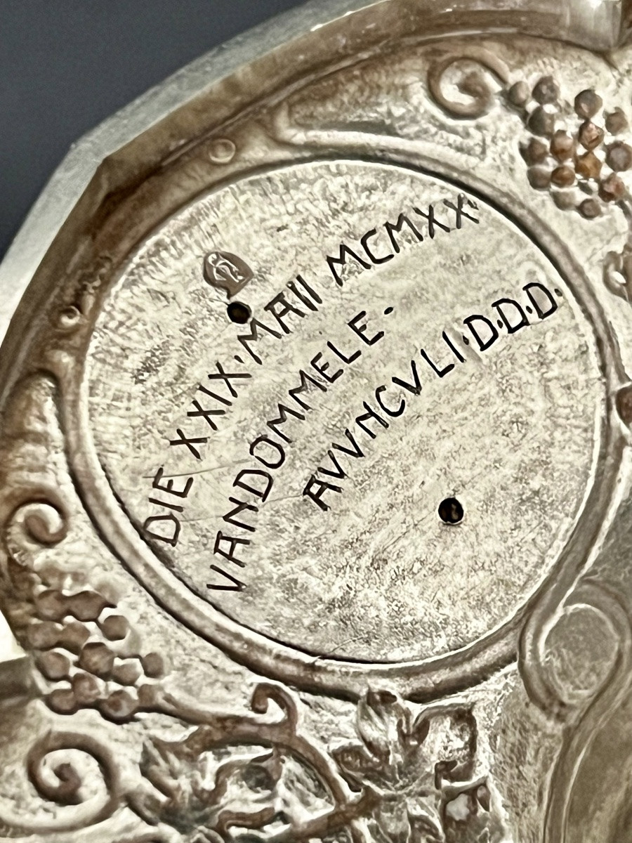 Calice d’ordination en argent vermeil, émaux champlevés – Europe centrale, daté 1920-photo-6