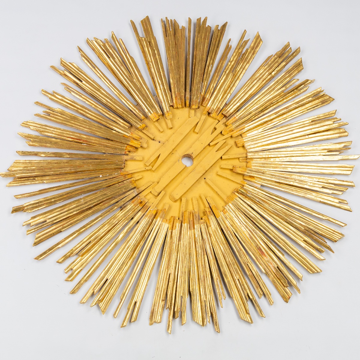 Monumentale Sainte Trinité  à gloire rayonnante  -  fin XIXè - 1m40x1m40-photo-6