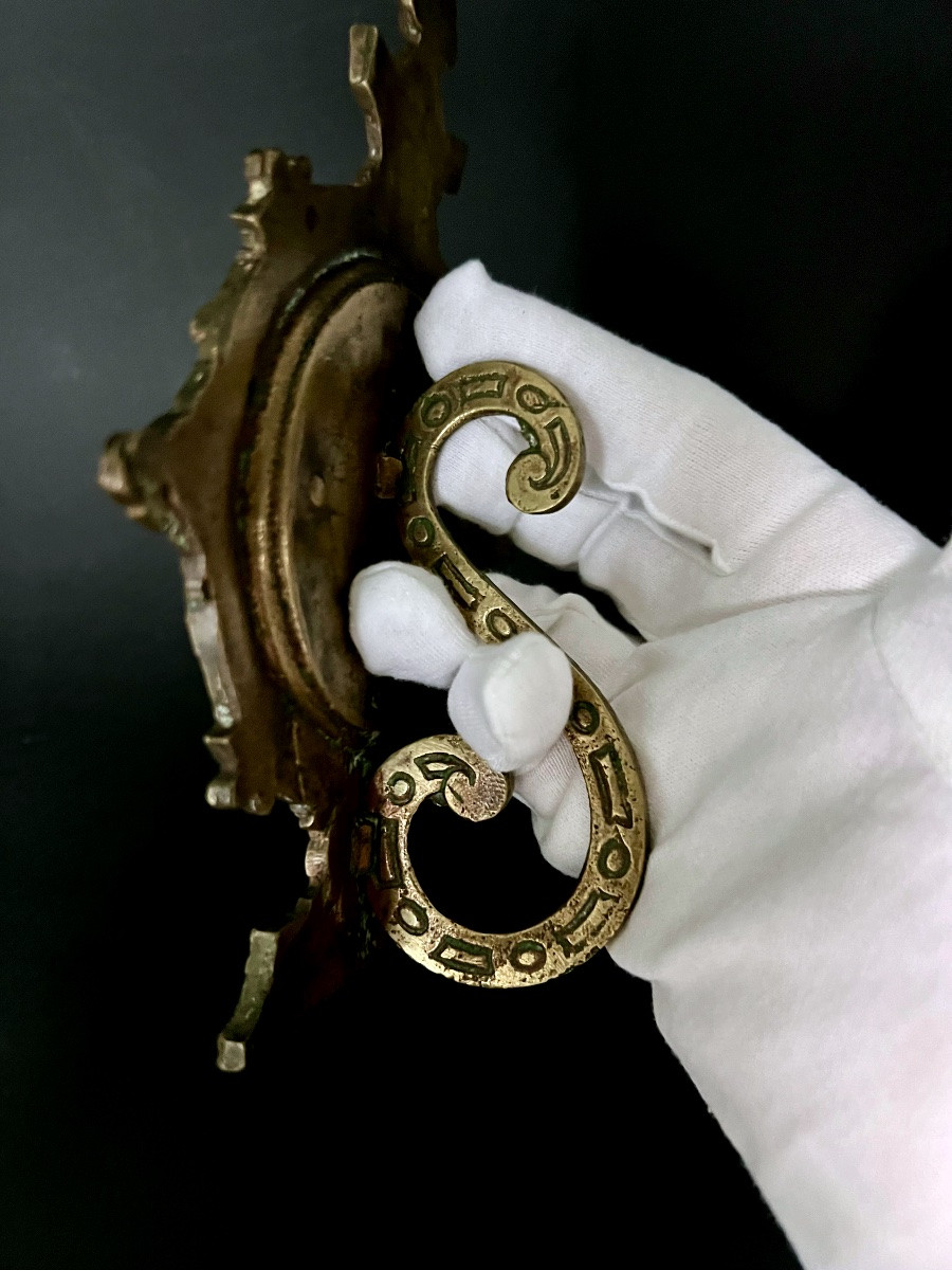 Bronze Kiss Of Peace – Burgos, Circa 1570 – Model By Bernardino De Napoles-photo-3