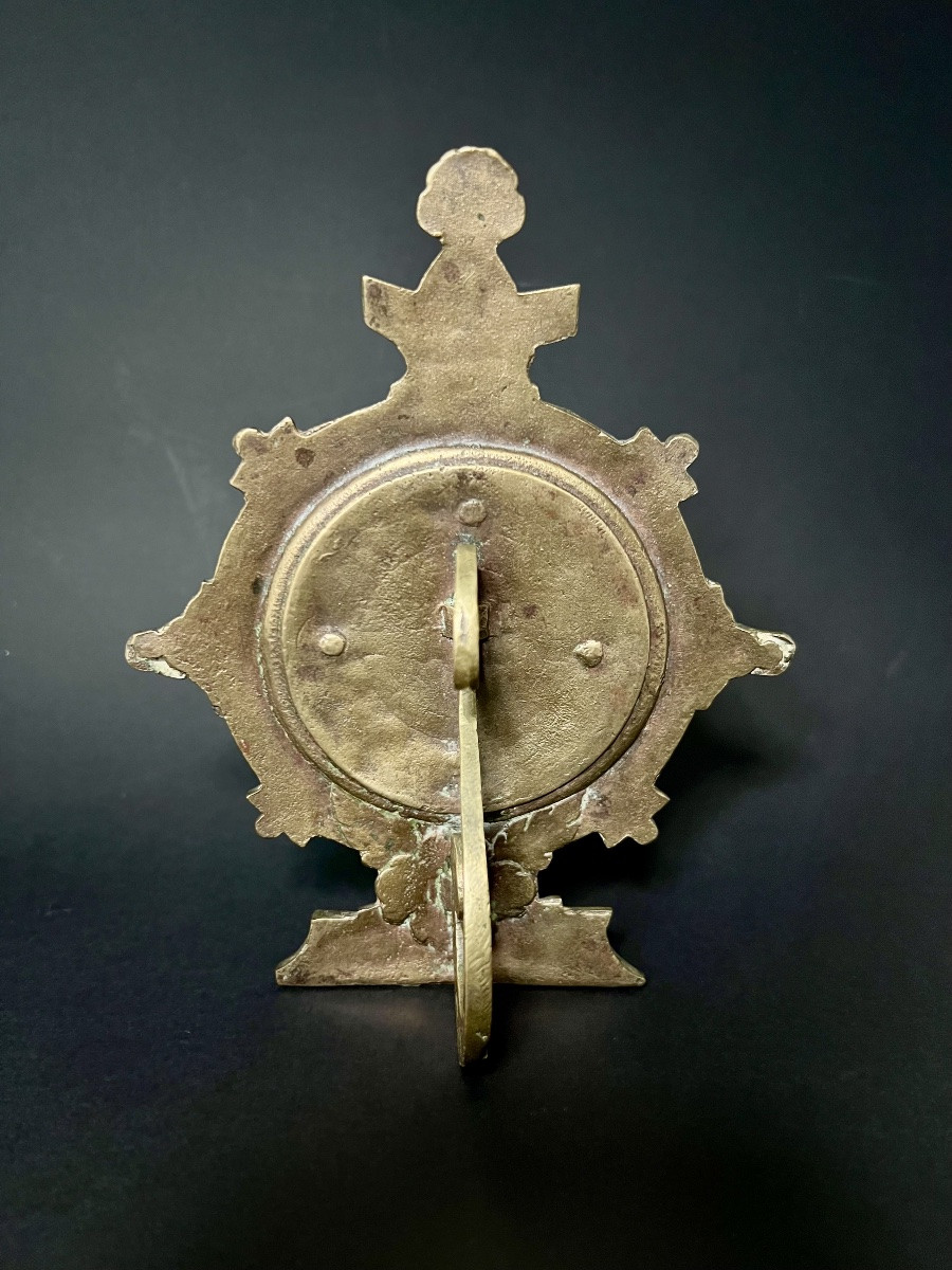 Bronze Kiss Of Peace – Burgos, Circa 1570 – Model By Bernardino De Napoles-photo-2