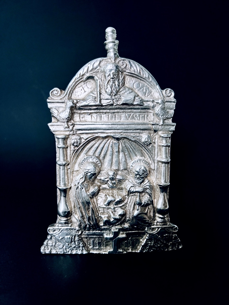 Baiser de Paix castillan en argent – Saint Domingo de la Calzada – vers 1525-1540