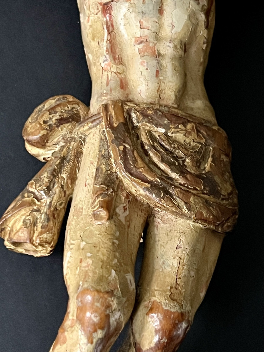 Polychrome Wooden Corpus Christi — 16th Century — Flanders-photo-2