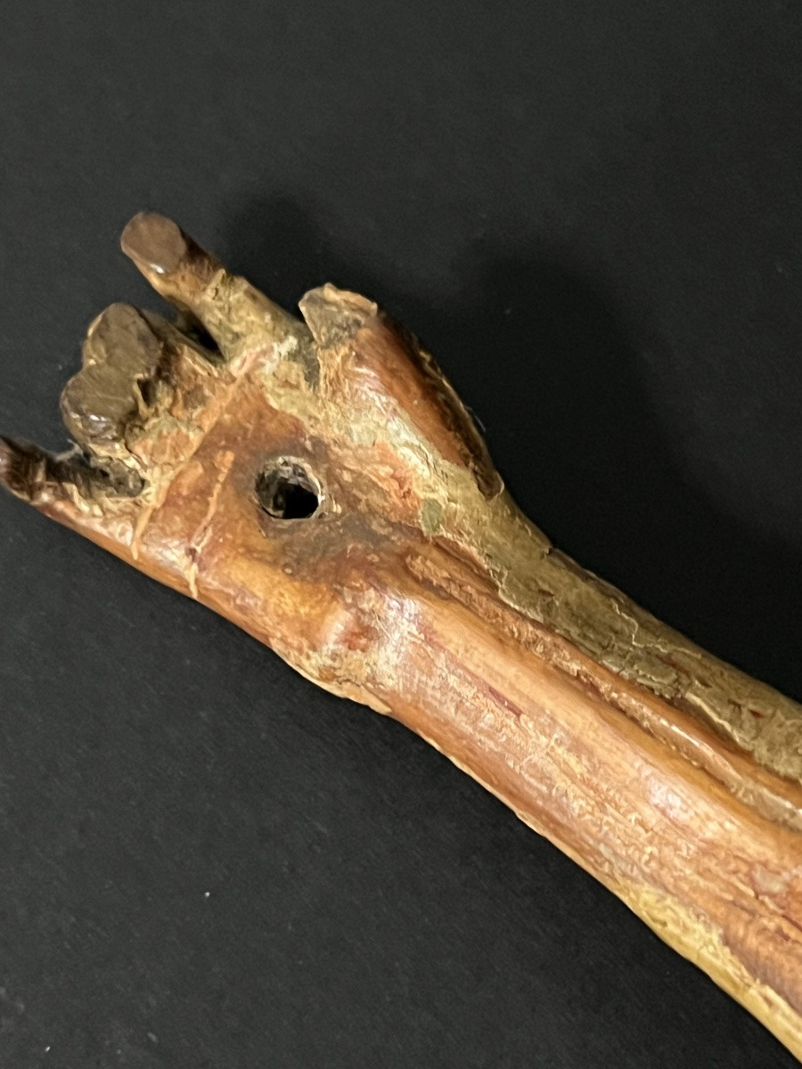 Polychrome Wooden Corpus Christi — 16th Century — Flanders-photo-6