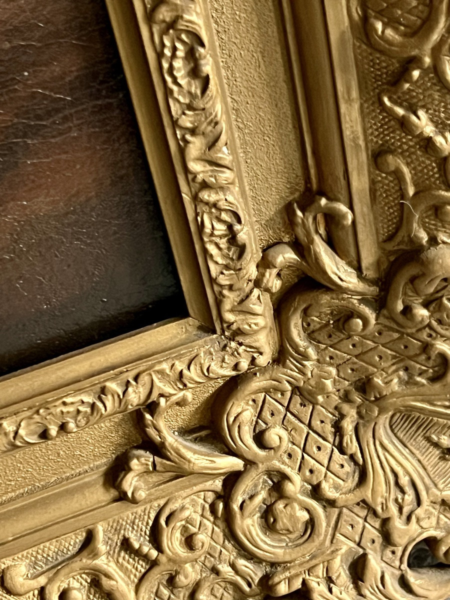 École flamande du XVIIIe siècle -  Panisca allaitée  - suiveur de Pierre Paul Rubens-photo-5