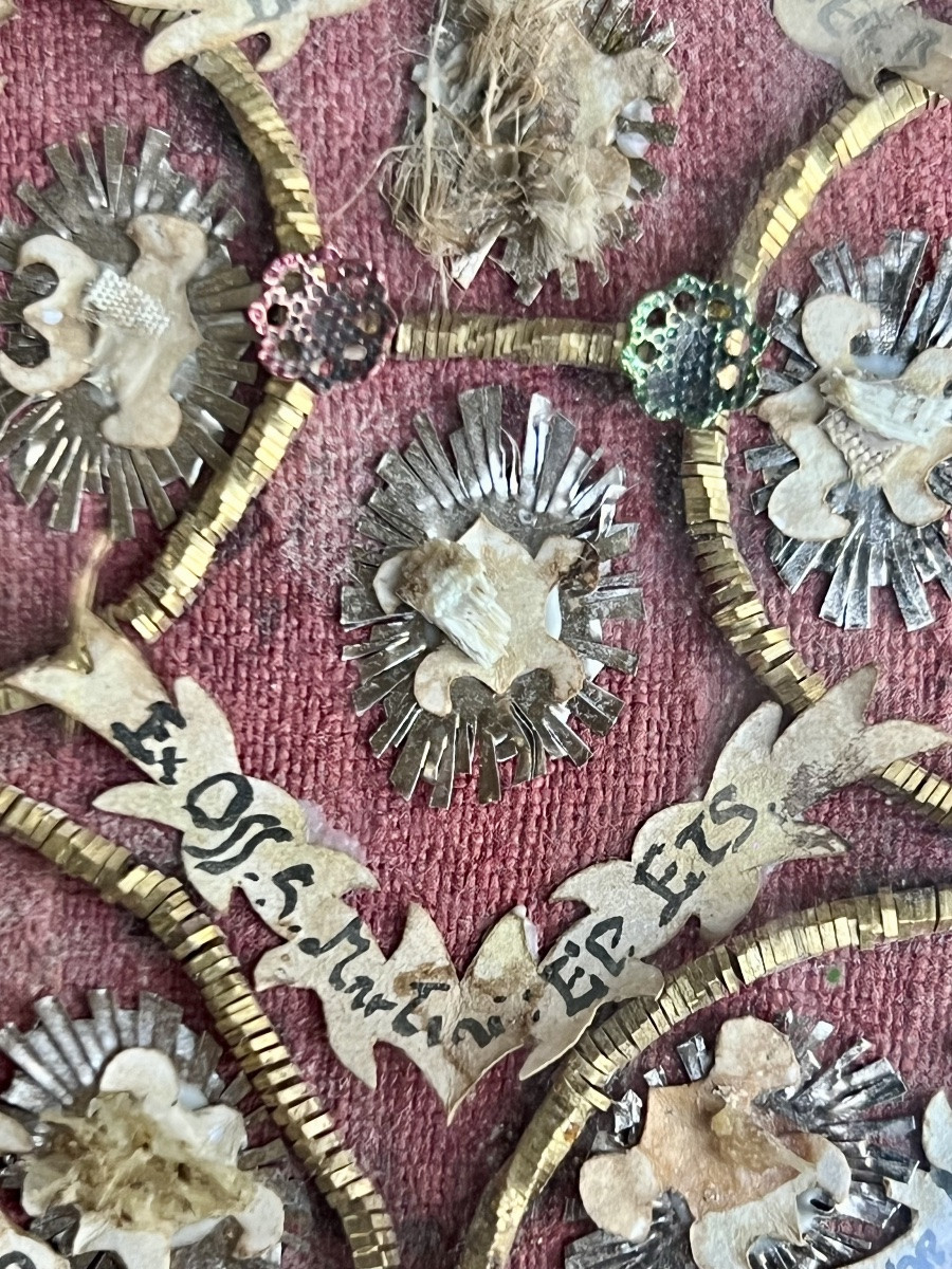 Grand reliquaire à 24 reliques – XVIIIe siècle - Italie-photo-3