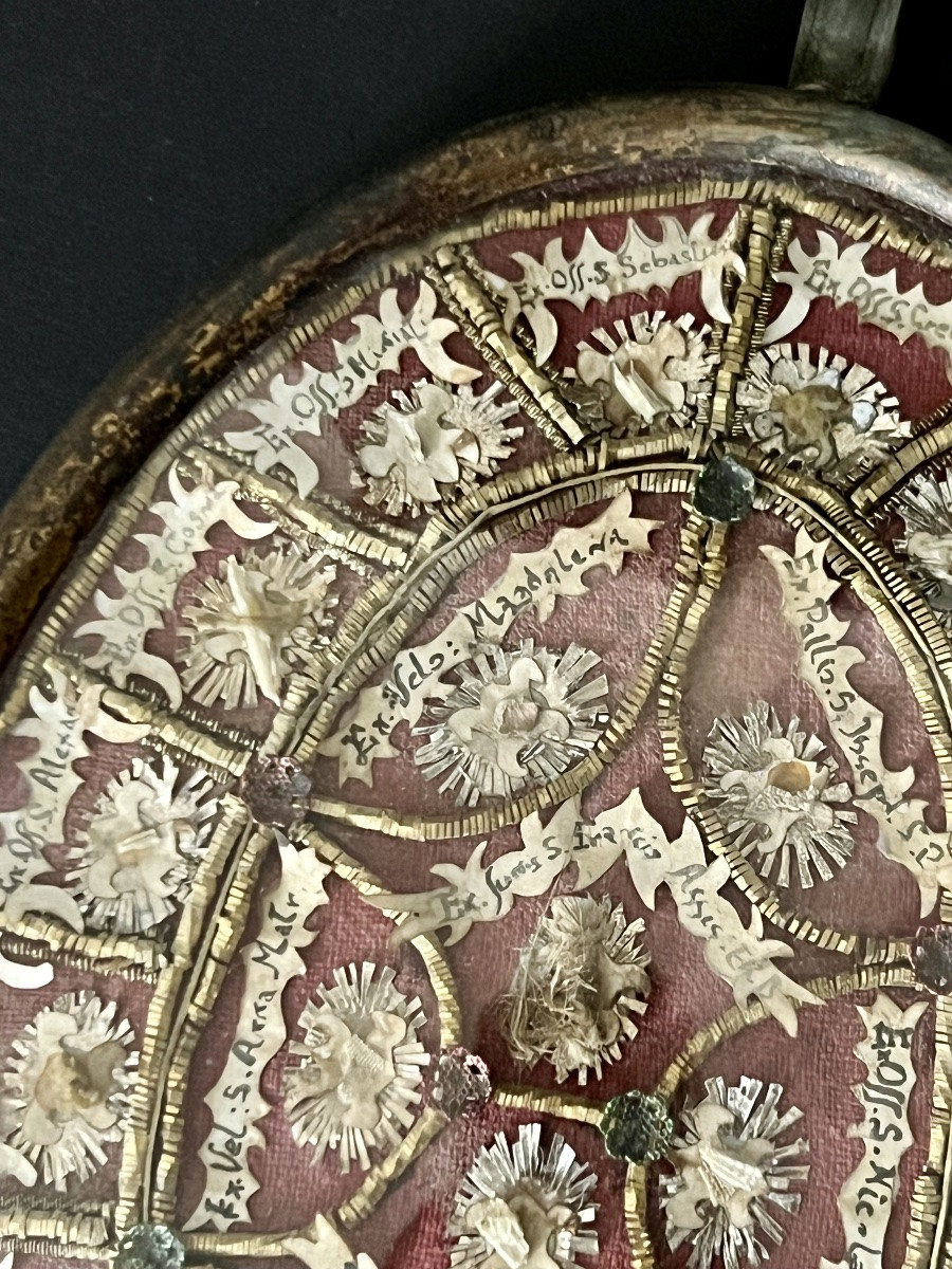 Grand reliquaire à 24 reliques – XVIIIe siècle - Italie-photo-1