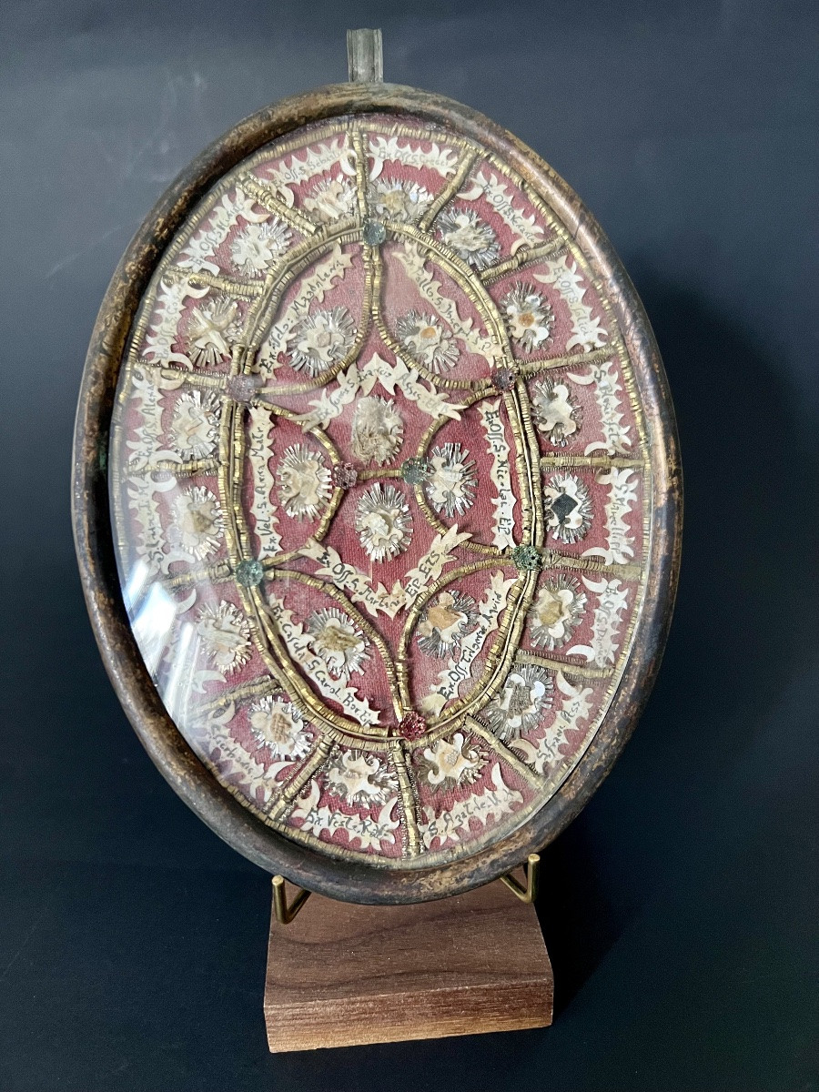 Grand reliquaire à 24 reliques – XVIIIe siècle - Italie-photo-2