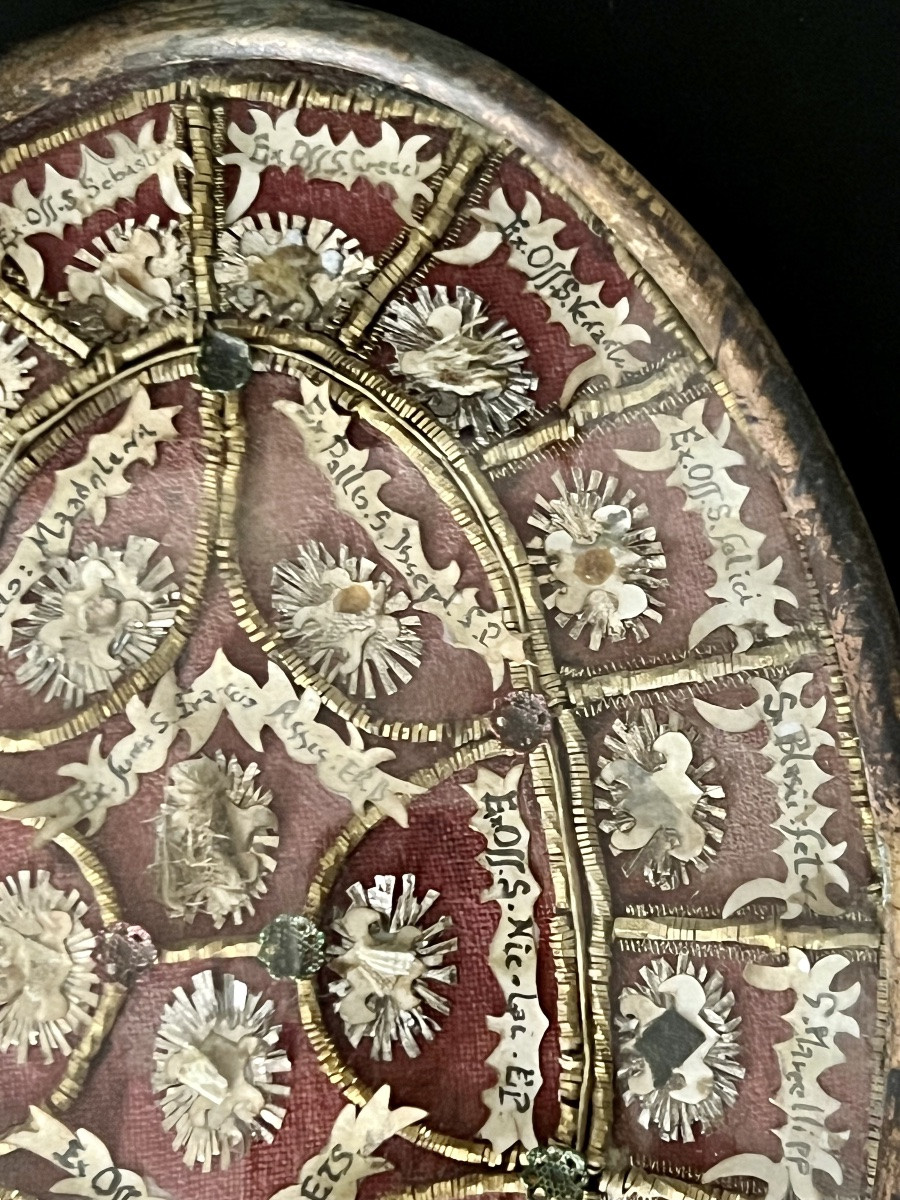 Grand reliquaire à 24 reliques – XVIIIe siècle - Italie-photo-3