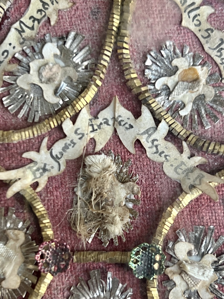 Grand reliquaire à 24 reliques – XVIIIe siècle - Italie-photo-5