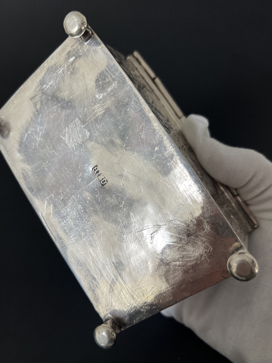 A Rare Silver Religious Reliquary Casket From Barbastro (aragon), Circa 1600–1625 - Spain.-photo-8