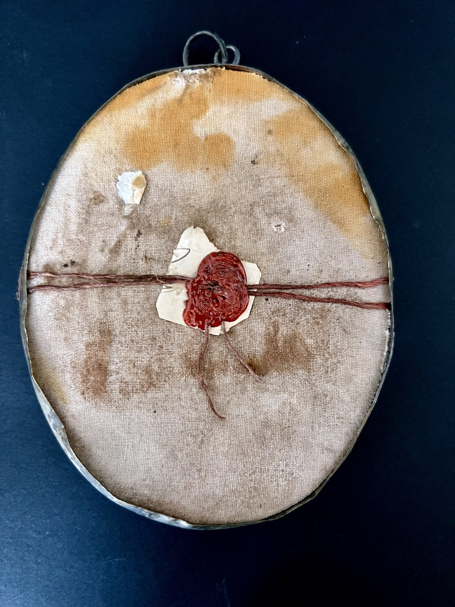 Oval Reliquary - Relic Of The Holy Cross And Relics Of The Twelve Apostles-photo-2