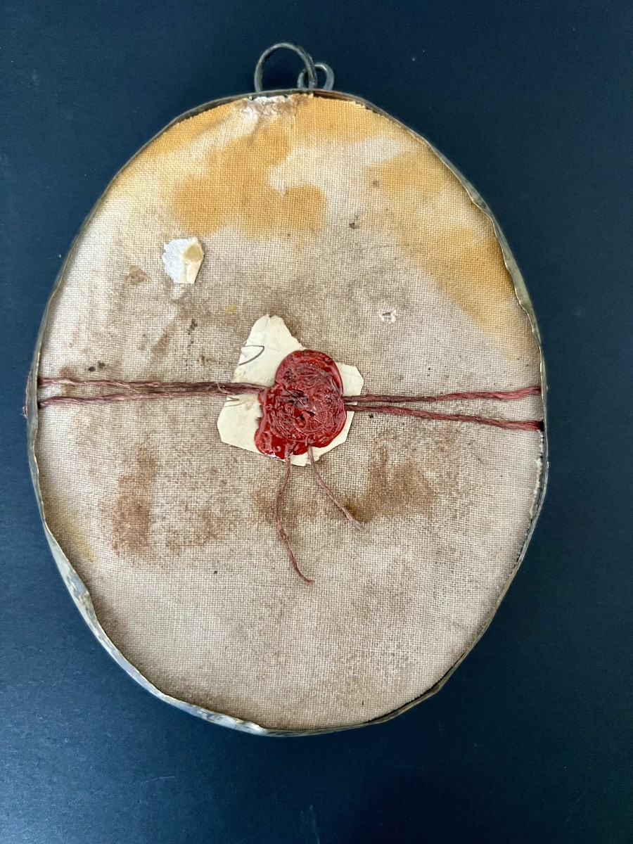 Oval Reliquary - Relic Of The Holy Cross And Relics Of The Twelve Apostles-photo-3