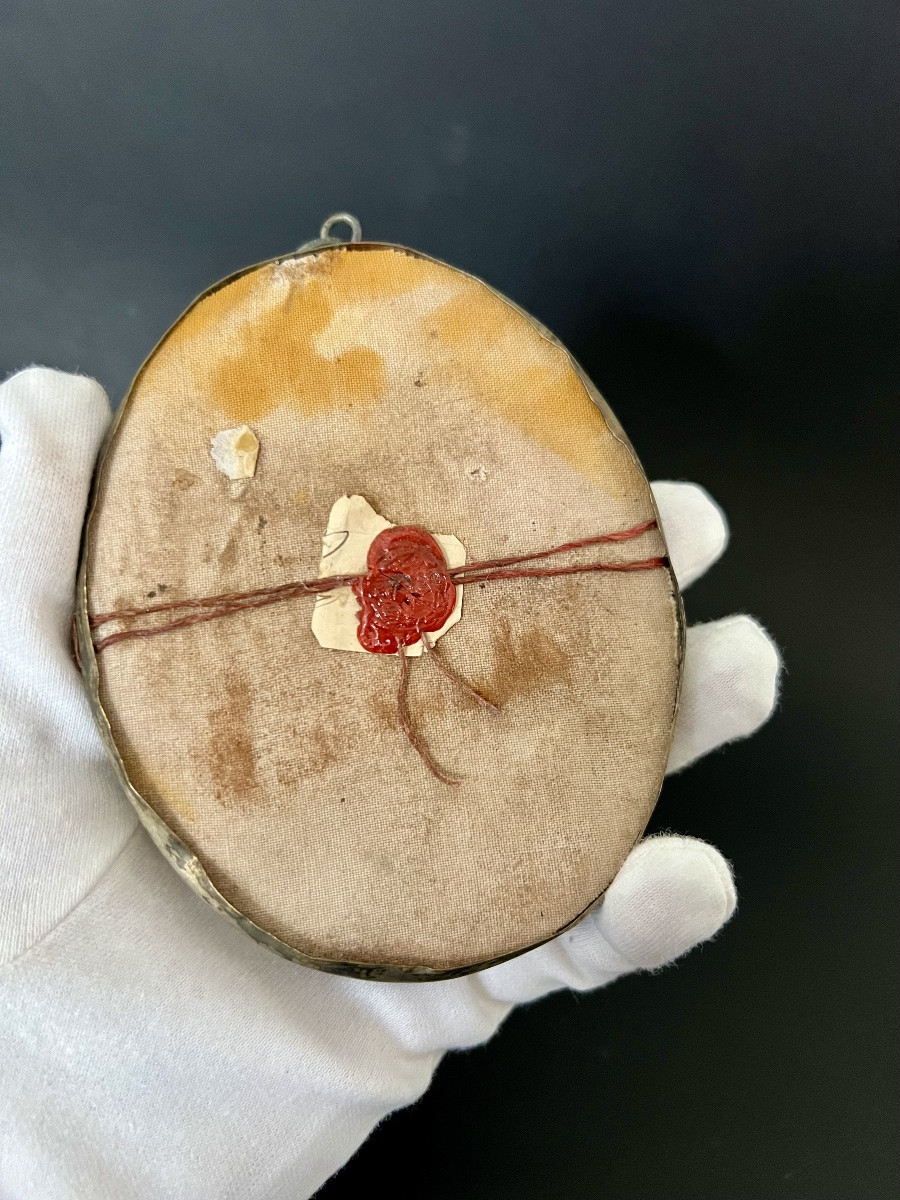 Oval Reliquary - Relic Of The Holy Cross And Relics Of The Twelve Apostles-photo-6