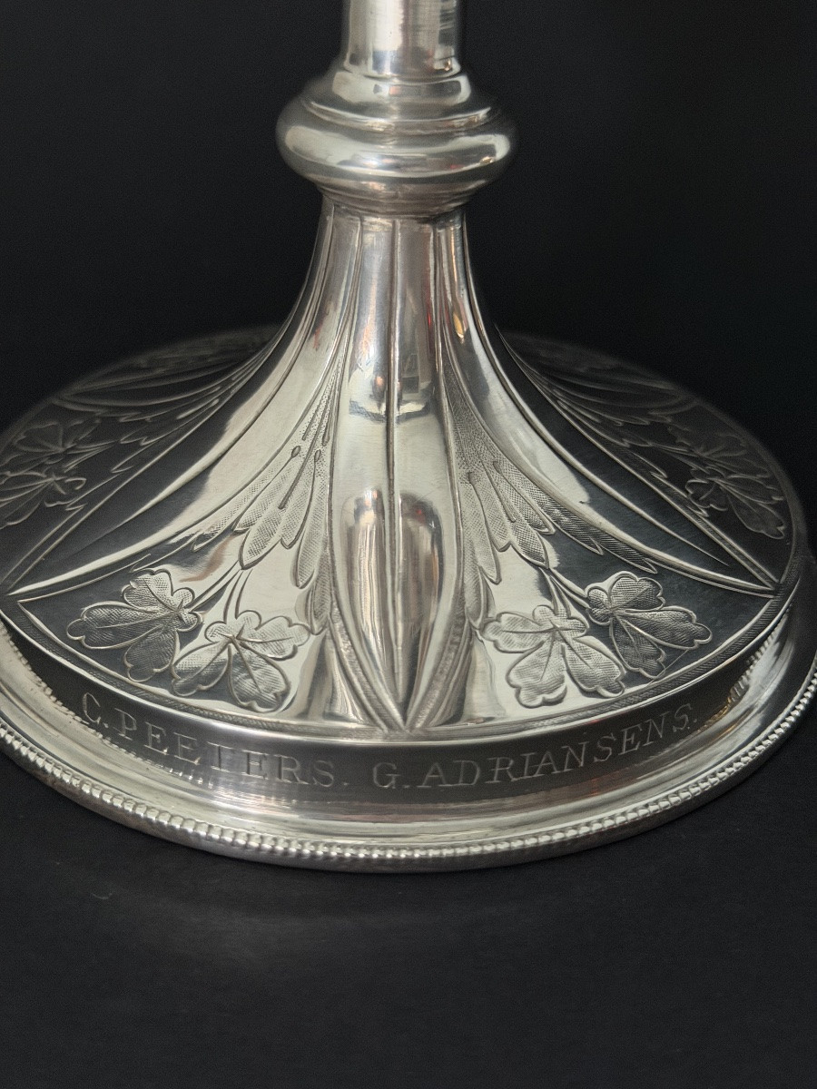 Monstrance-reliquary Of The True Cross With Authentic [illegible] - 19th Century - Rome -photo-5