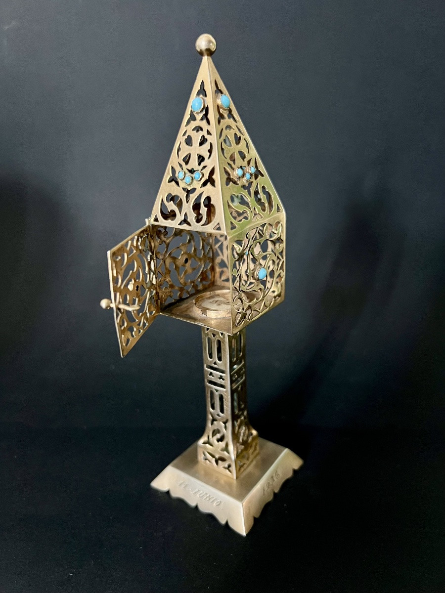 Portable Neo-gothic Commemorative Reliquary – Buenos Aires -photo-2