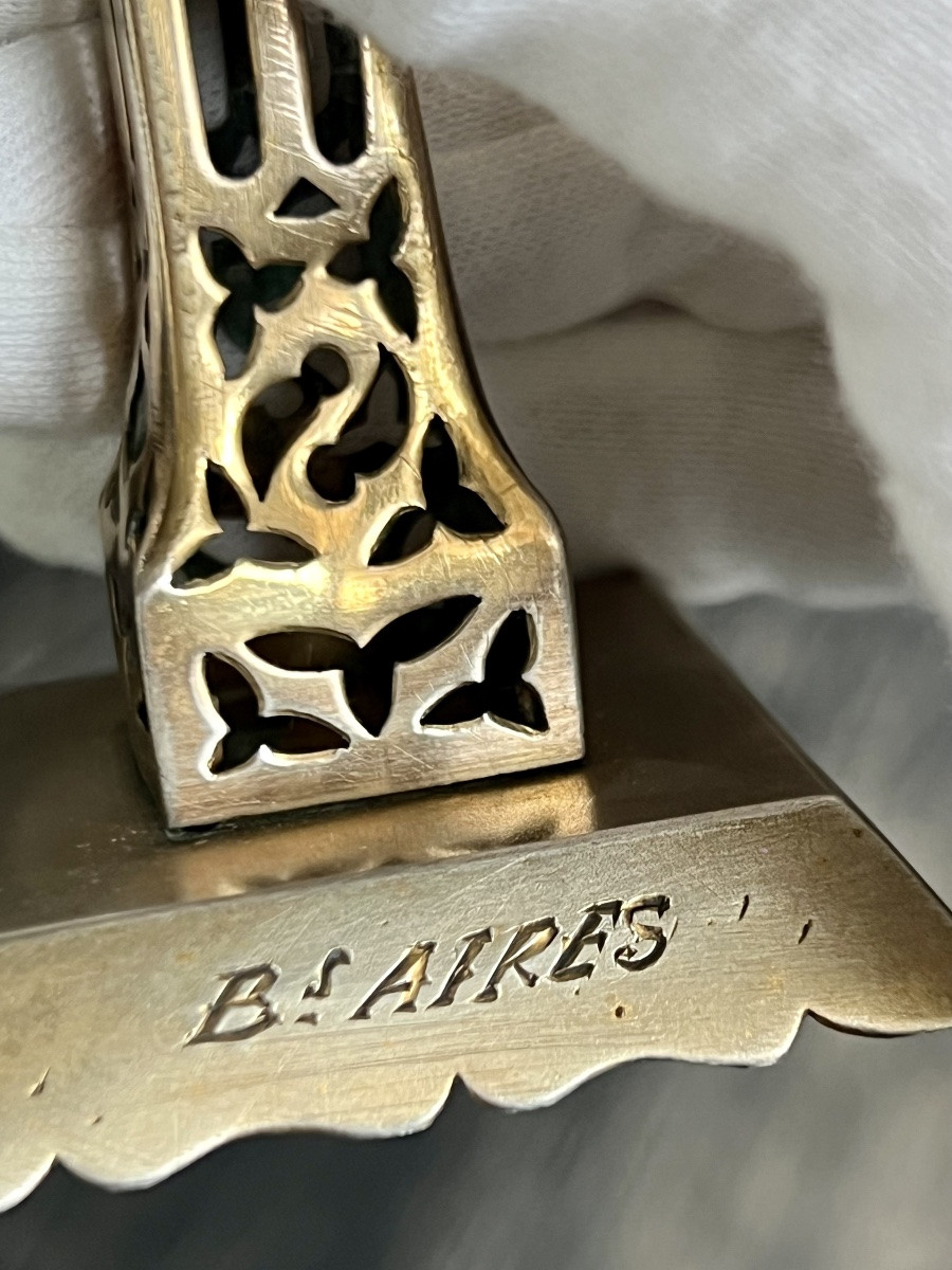 Portable Neo-gothic Commemorative Reliquary – Buenos Aires -photo-6