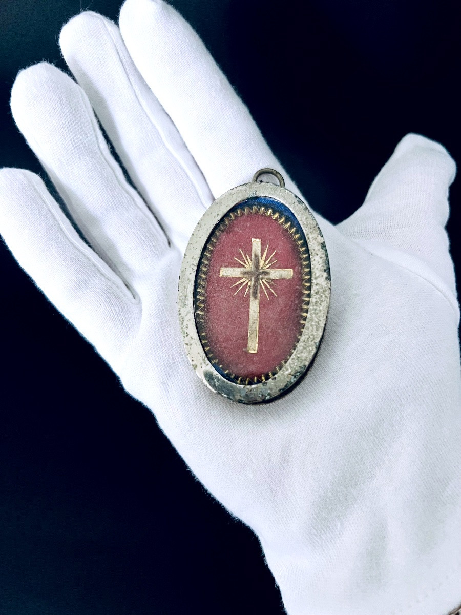 Reliquaire de la Vraie Croix – XIXe siècle - Italie-photo-3
