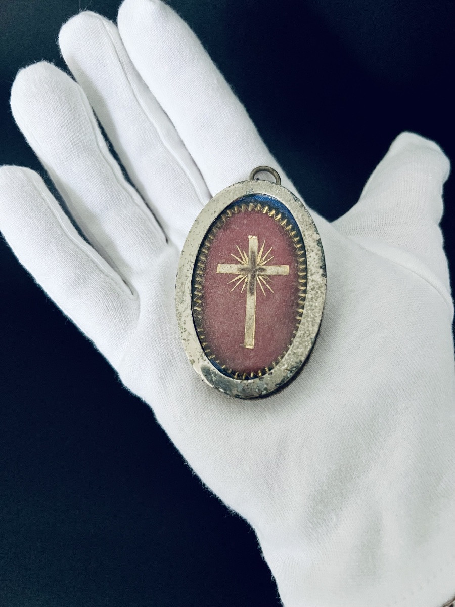 Reliquaire de la Vraie Croix – XIXe siècle - Italie-photo-3