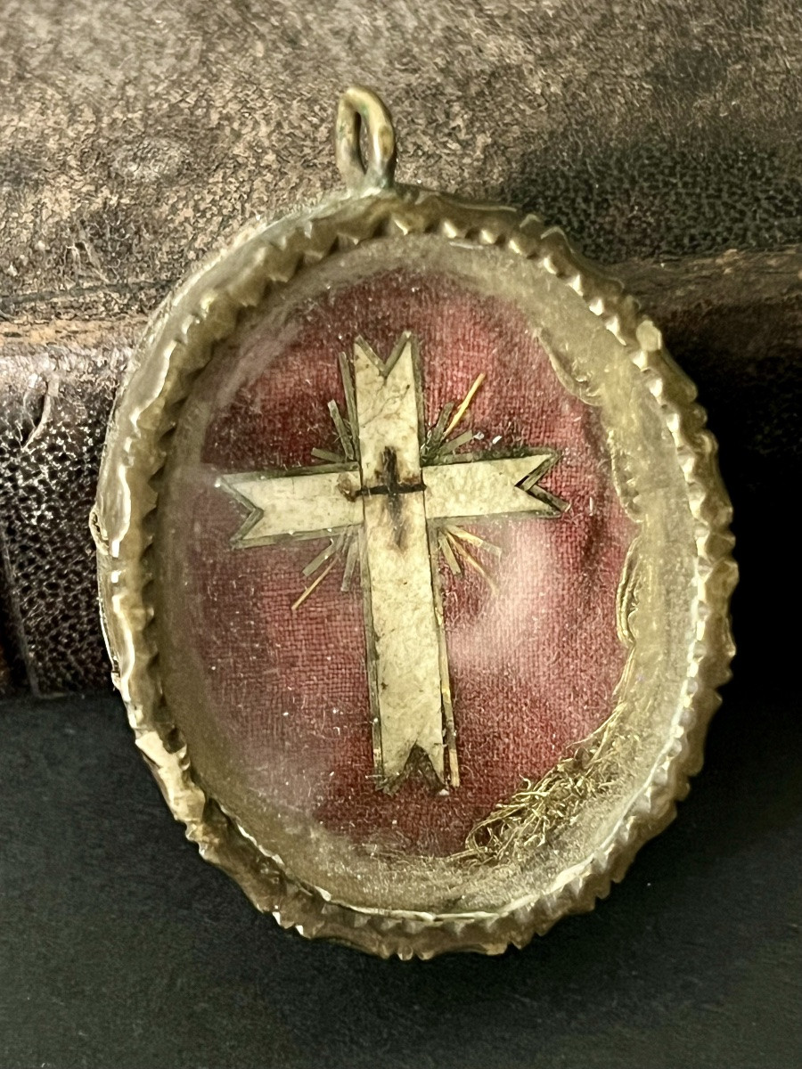 Devotional Reliquary - Relic Of The True Cross - 18th Century-photo-1
