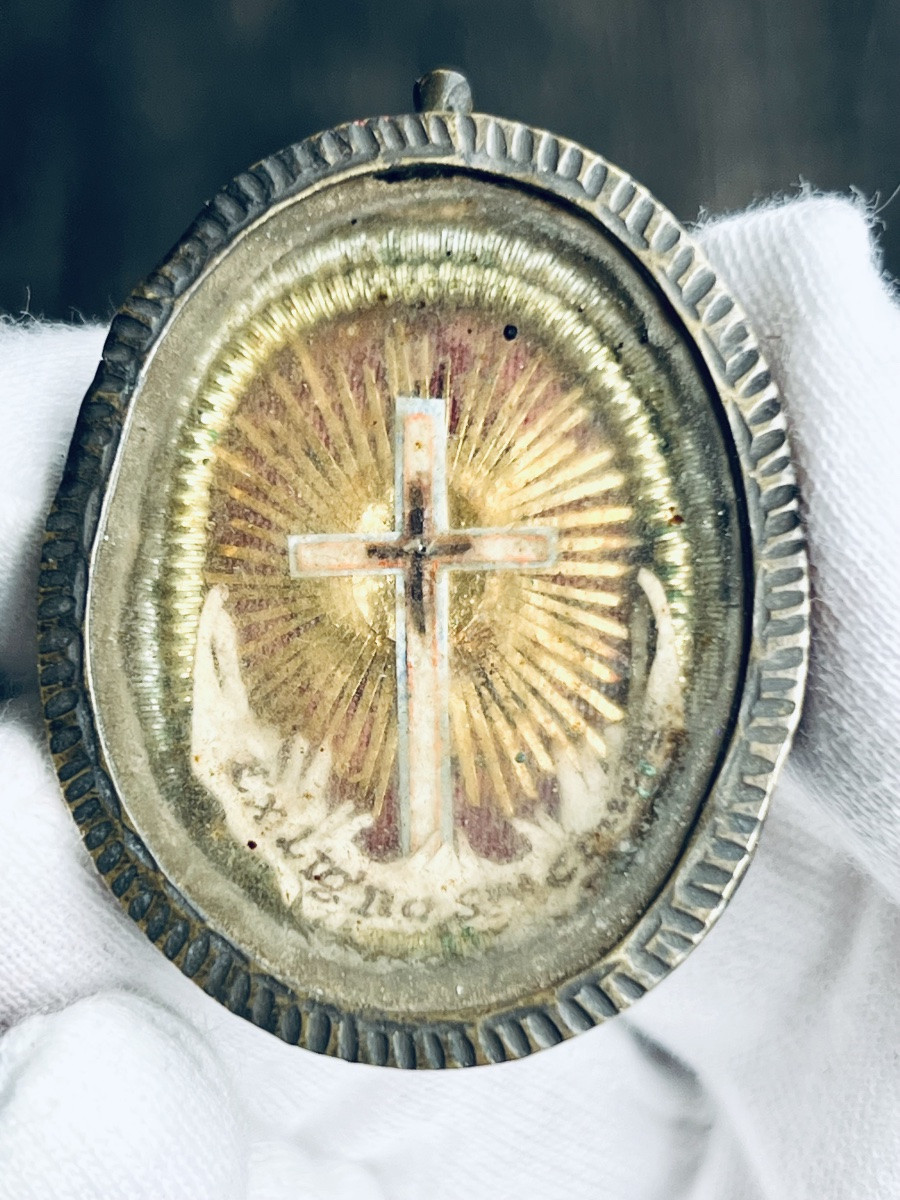 Reliquary Of The True Cross - Ex Ligno Crucis Dnjc - Late 17th Century - Italy-photo-4