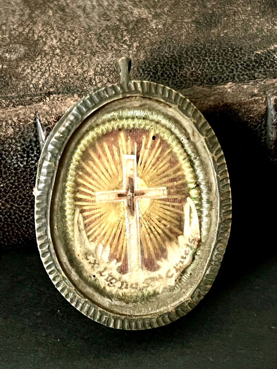 Reliquary Of The True Cross - Ex Ligno Crucis Dnjc - Late 17th Century - Italy