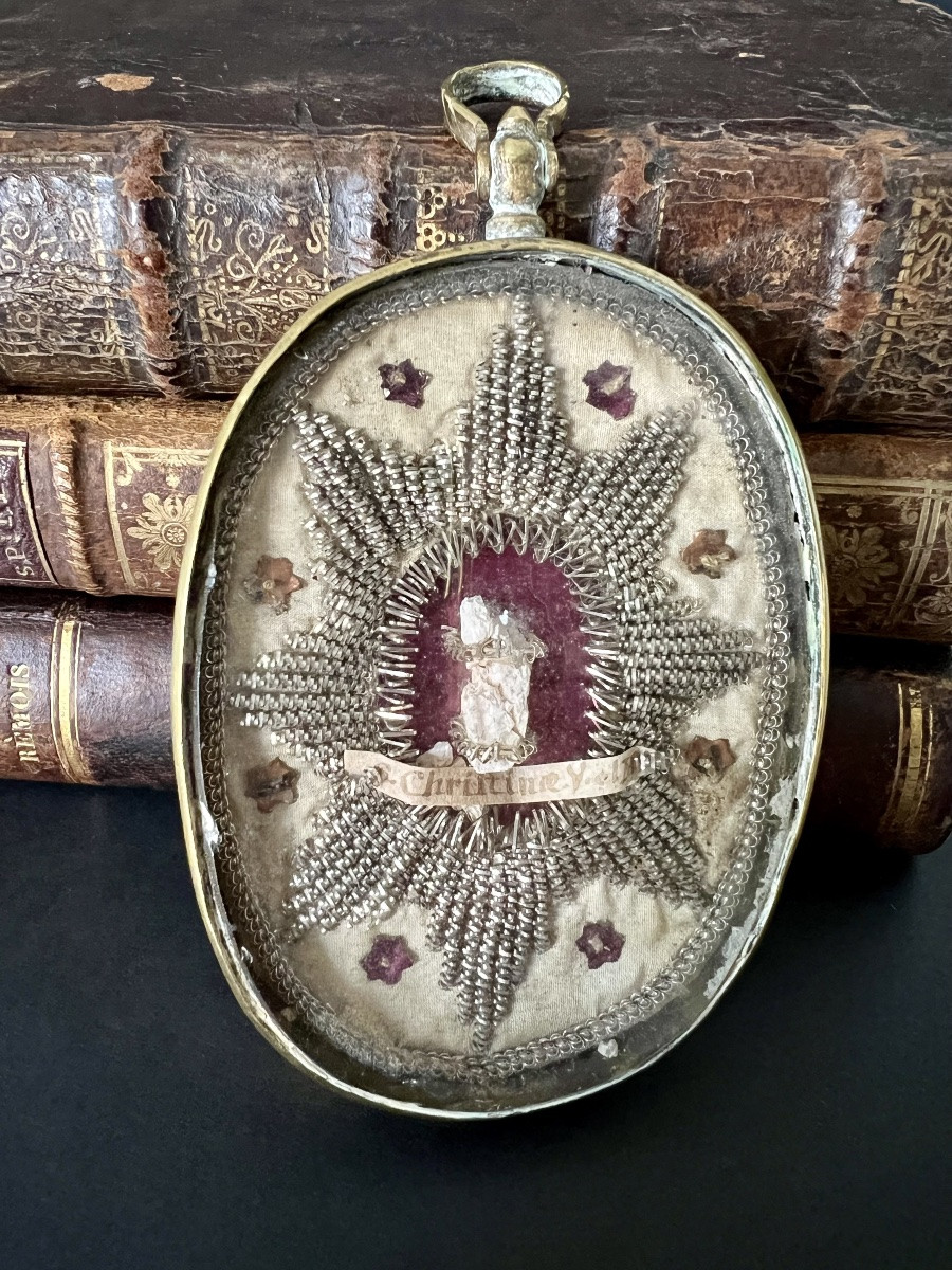 Reliquary Of Saint Christine, Virgin And Martyr - 19th Century - France-photo-1