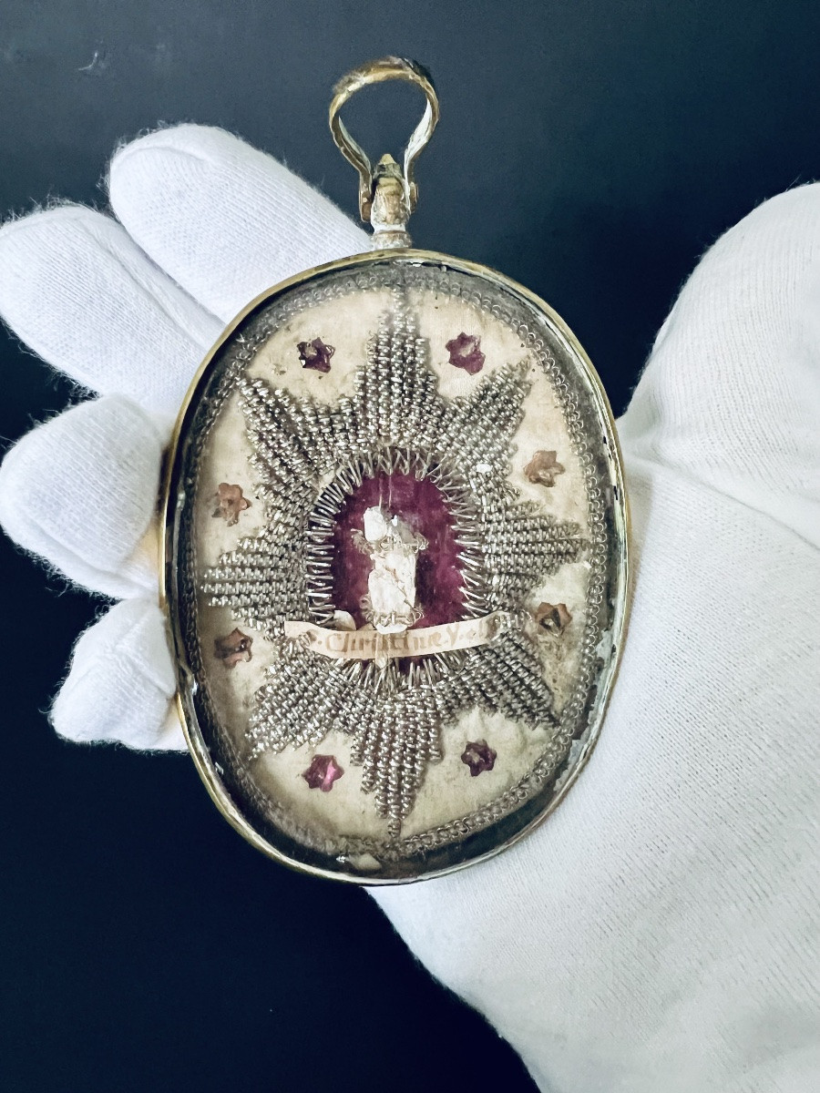 Reliquary Of Saint Christine, Virgin And Martyr - 19th Century - France-photo-2