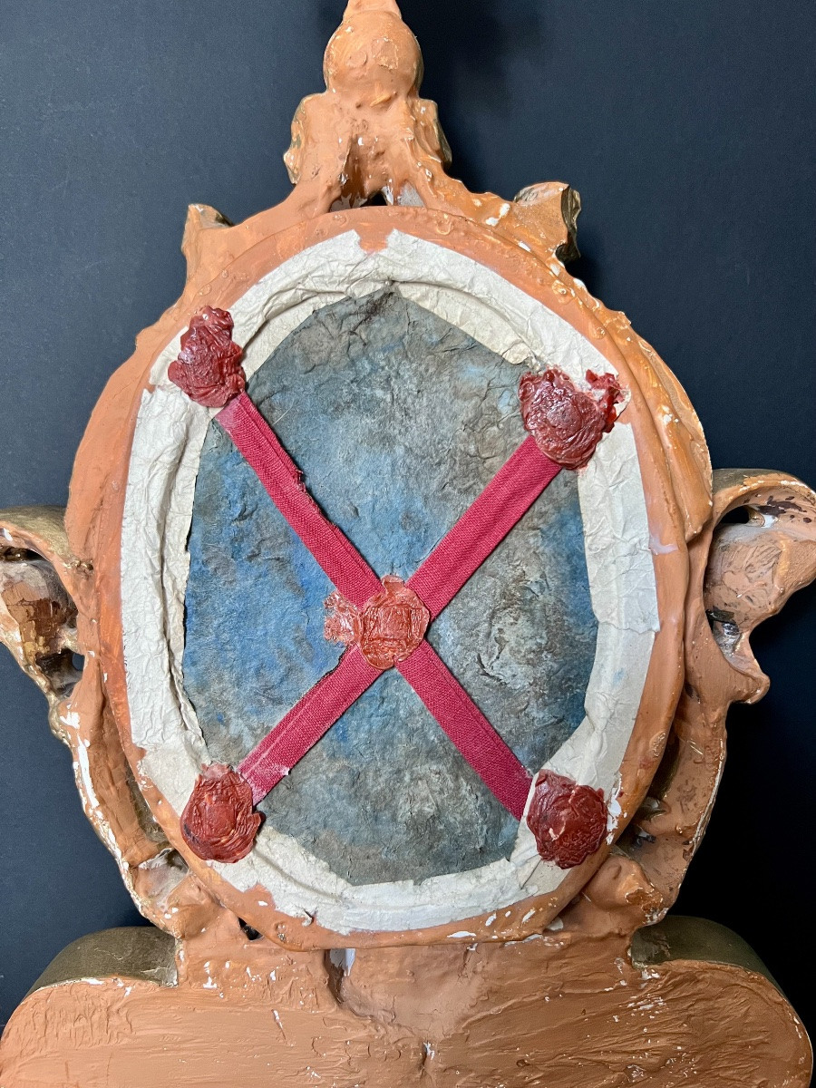Important reliquaire de la Passion – Ex Ligno Crucis et reliques associées - XIXe siècle-photo-8