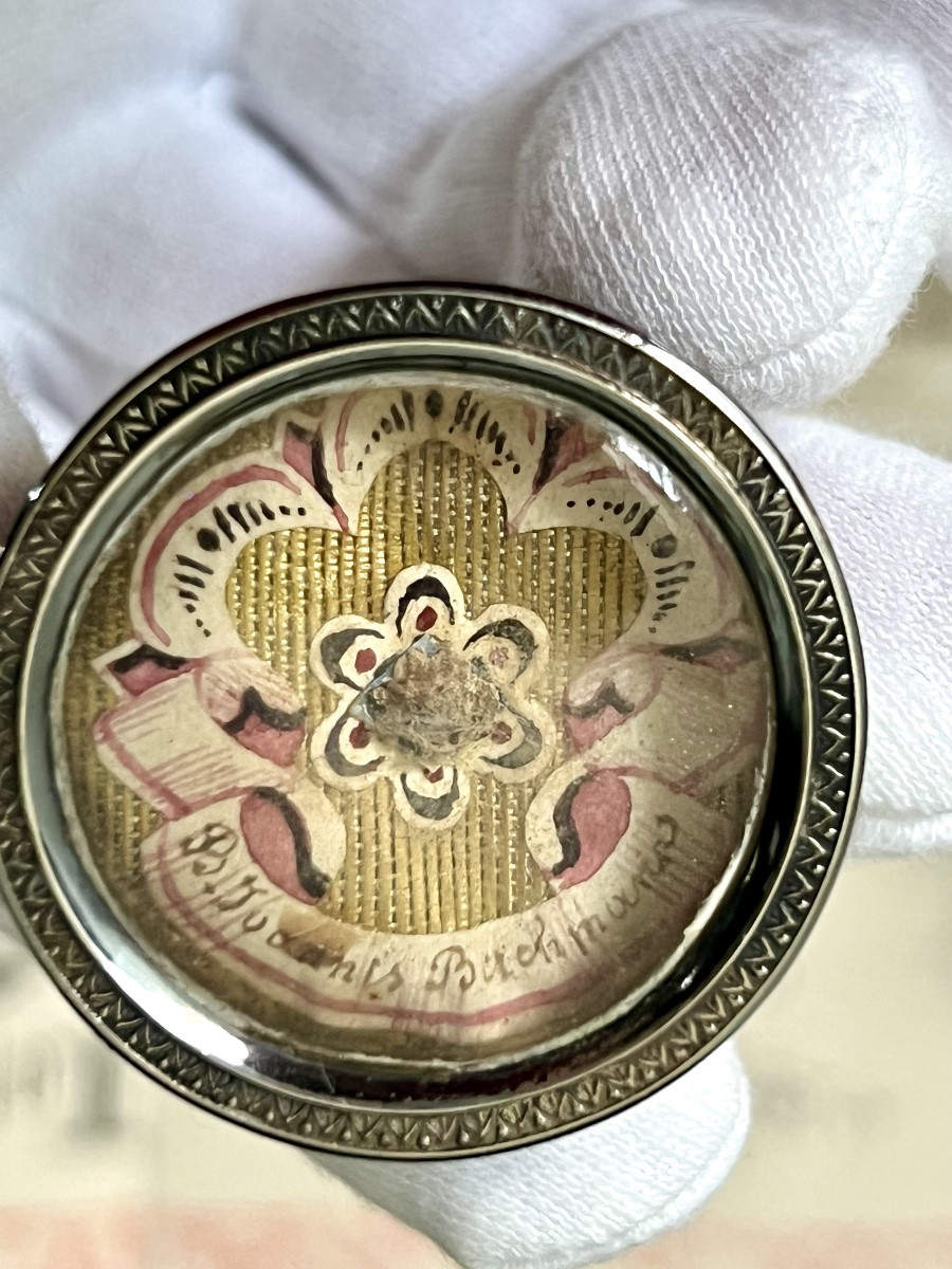 Reliquary Of Blessed John Berchmans - With Episcopal Certificate - Bruges, 1867-photo-3