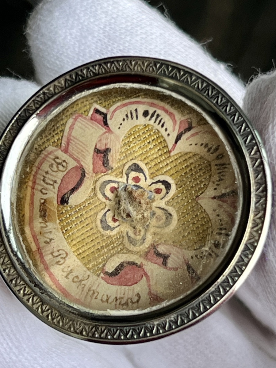 Reliquary Of Blessed John Berchmans - With Episcopal Certificate - Bruges, 1867-photo-4