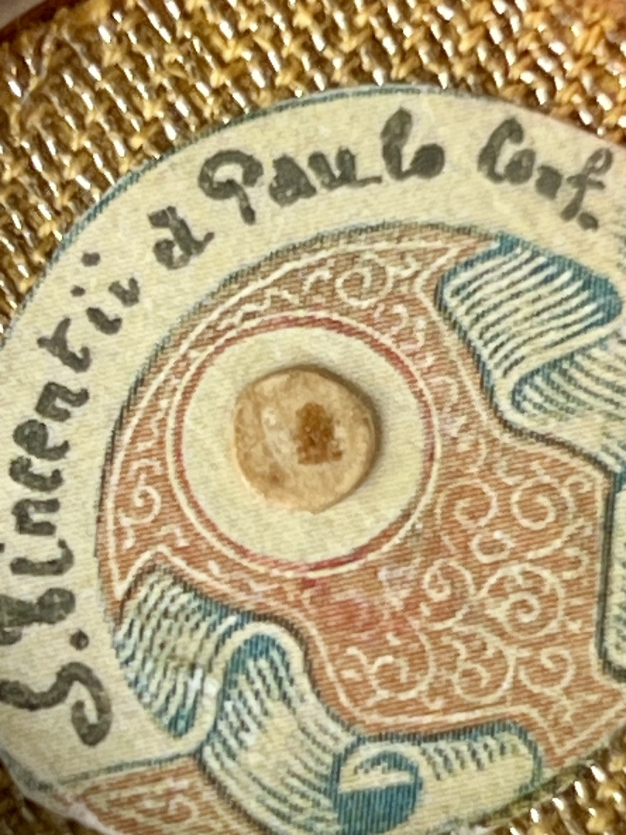Theque Reliquary - Relic Of Saint Vincent De Paul - Episcopal Certificate Bruges 1935-photo-7