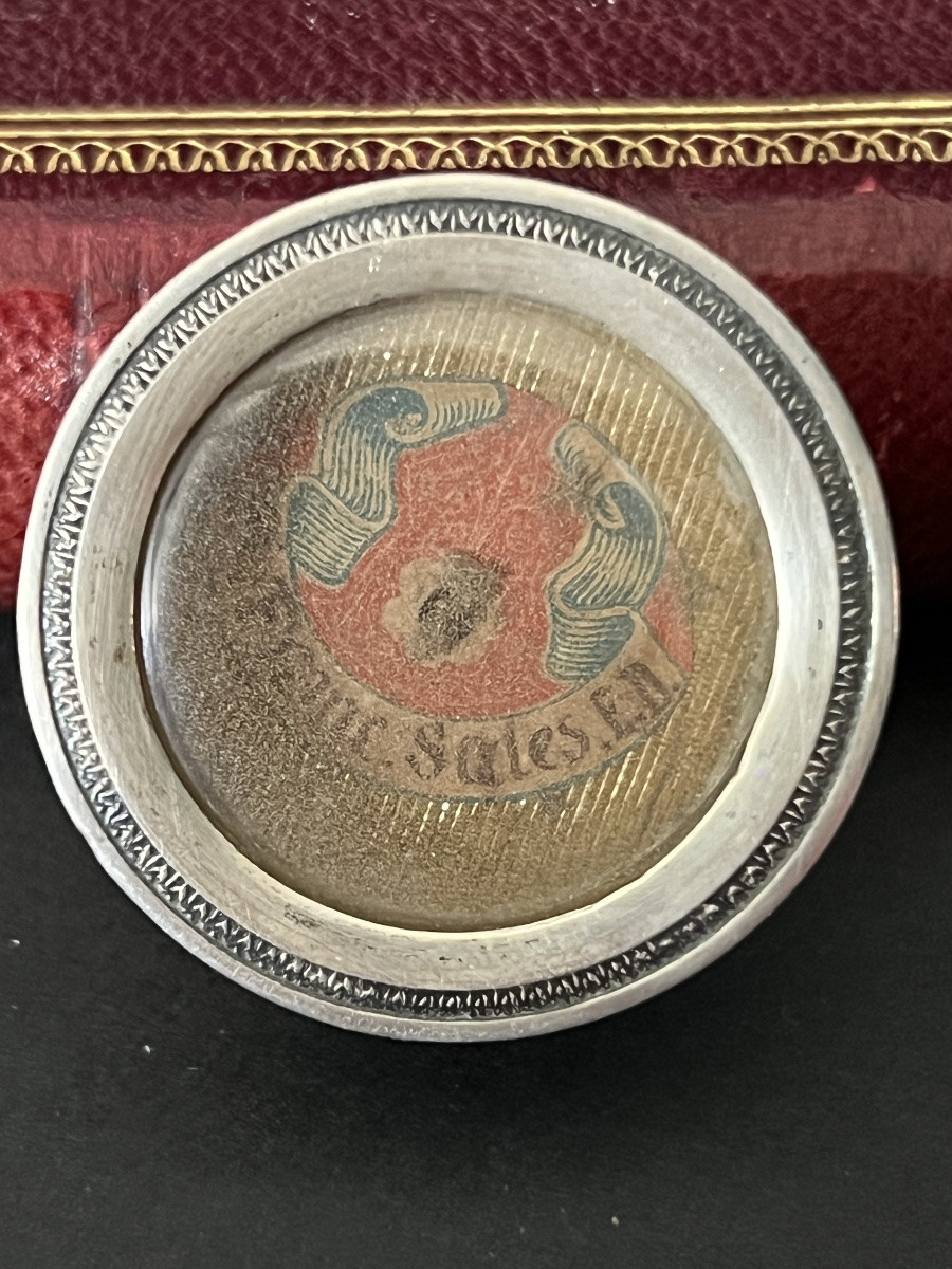 Reliquary Of Saint François De Sales - 19th Century-photo-3