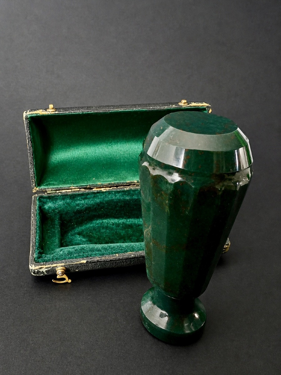 Blood Jasper Heraldic Seal, 19th Century-photo-1