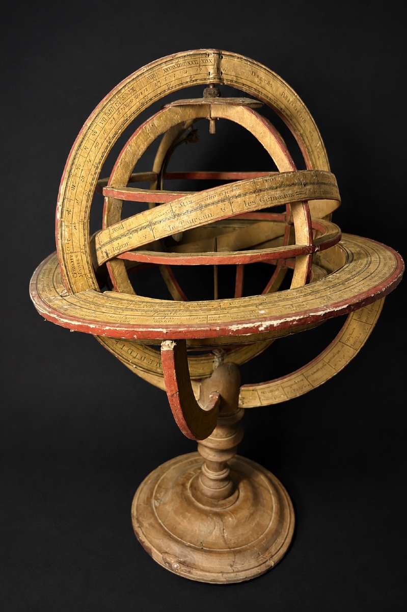 Rare Sphère Armillaire Ptolémaïque – Robert de Vaugondy – Paris, XVIIIe siècle-photo-3
