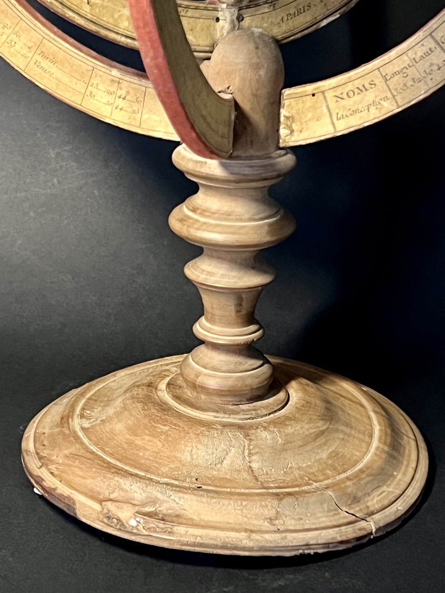 Rare Sphère Armillaire Ptolémaïque – Robert de Vaugondy – Paris, XVIIIe siècle-photo-1