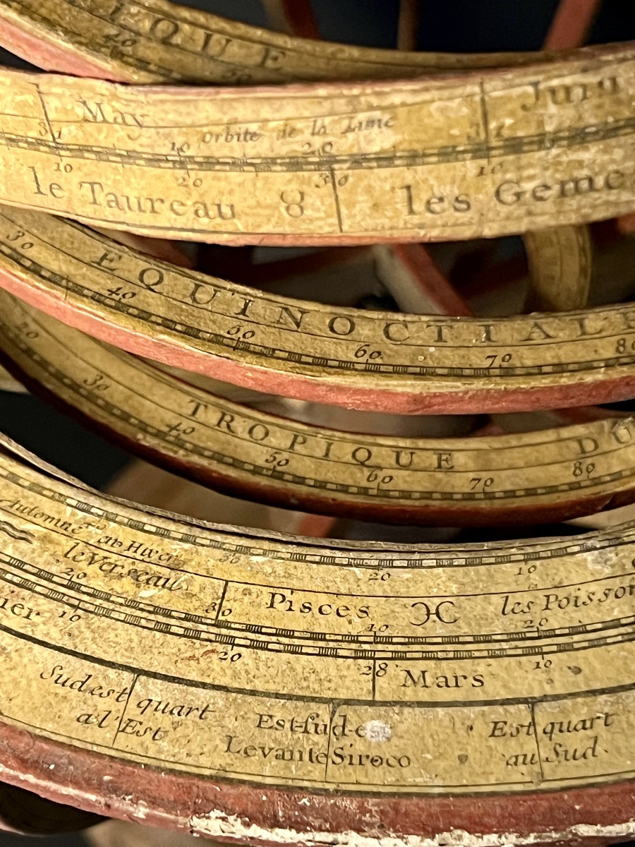 Rare Sphère Armillaire Ptolémaïque – Robert de Vaugondy – Paris, XVIIIe siècle-photo-3