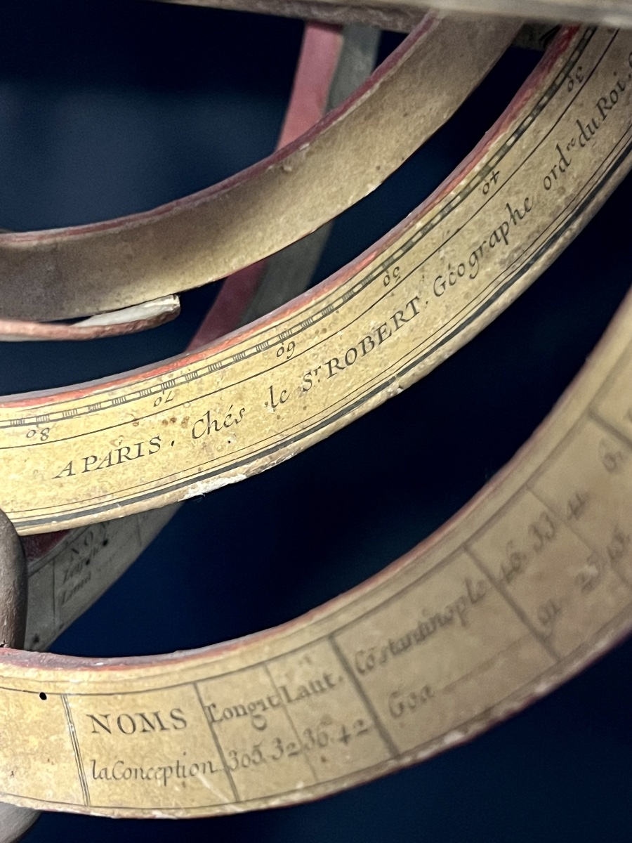 Rare Sphère Armillaire Ptolémaïque – Robert de Vaugondy – Paris, XVIIIe siècle-photo-4