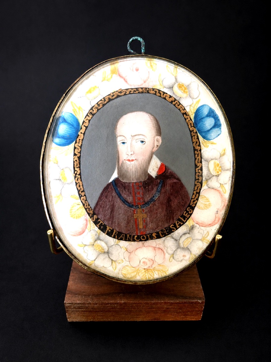 Reliquary Pendant For Devotion To Saint François De Sales-photo-2