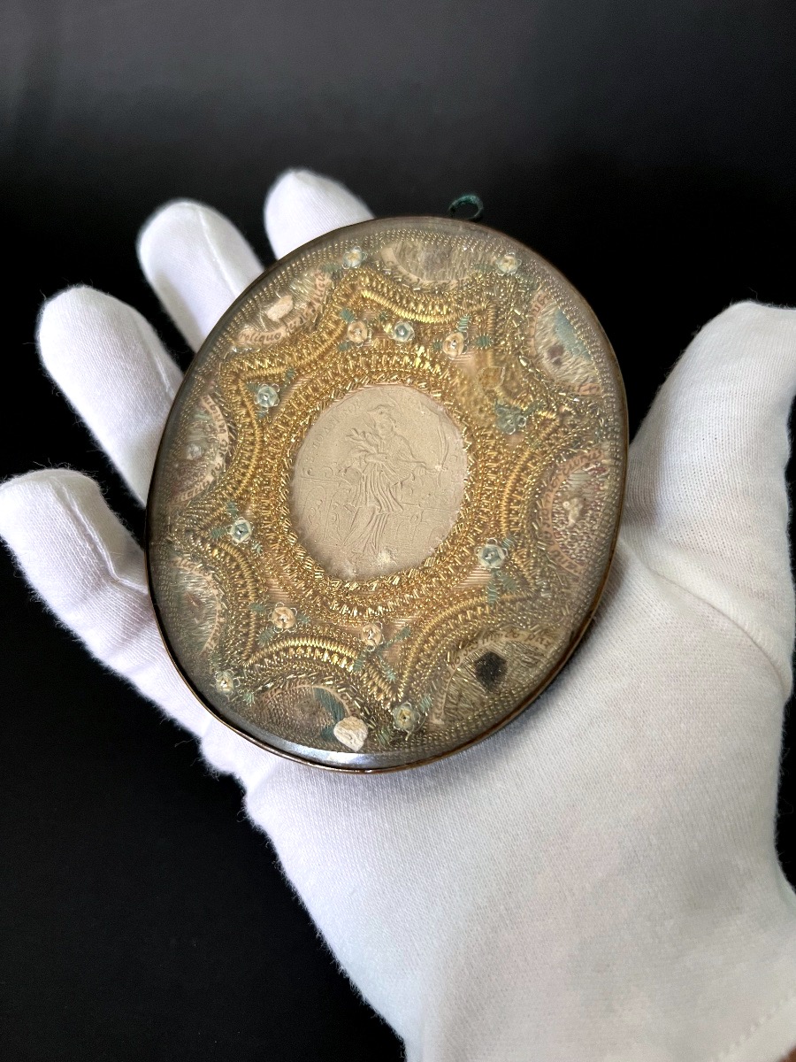 Reliquary Pendant For Devotion To Saint François De Sales-photo-3
