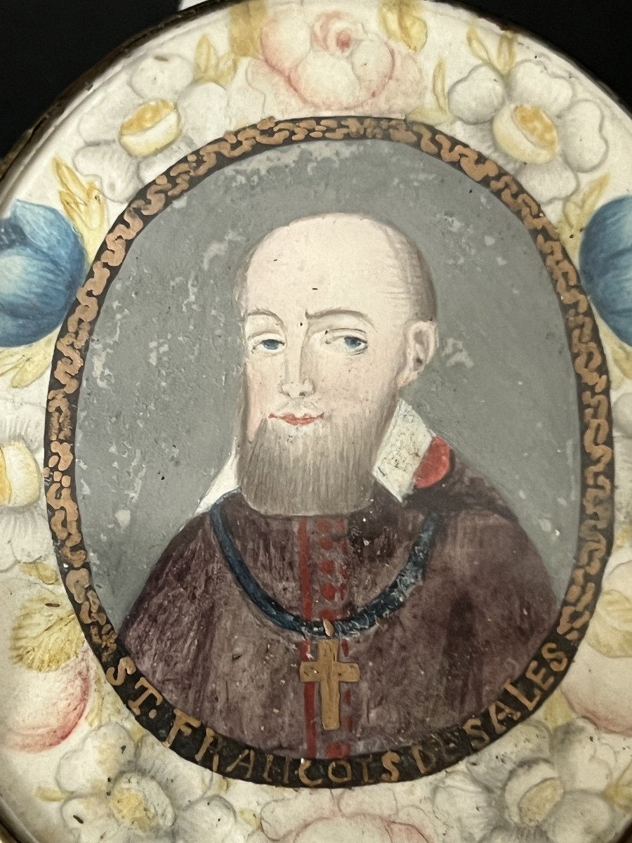 Reliquary Pendant For Devotion To Saint François De Sales-photo-8