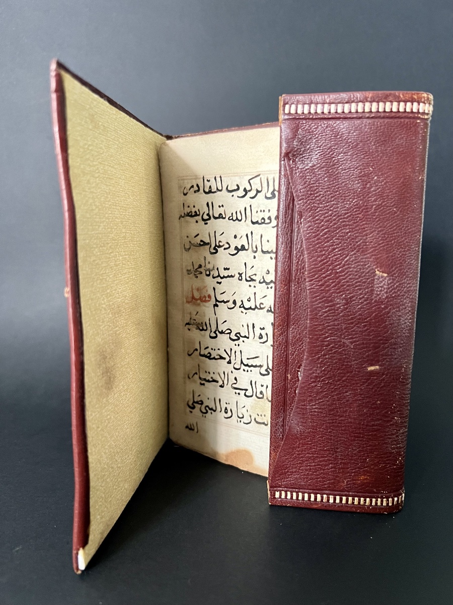 Ancien manuscrit arabe sur papier – XIXe siècle-photo-4