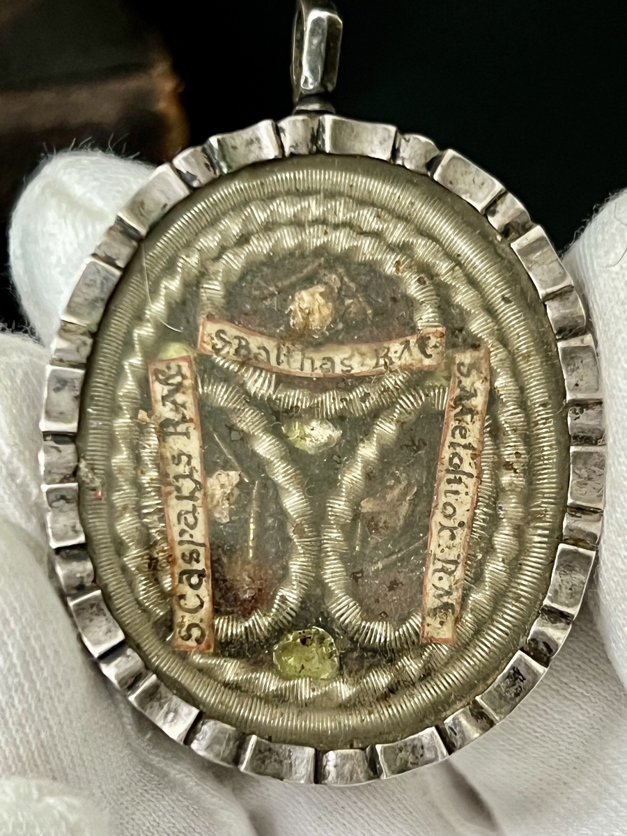 Rare reliquaire des Trois Mages – XVIIᵉ / XVIIIᵉ siècle -photo-4