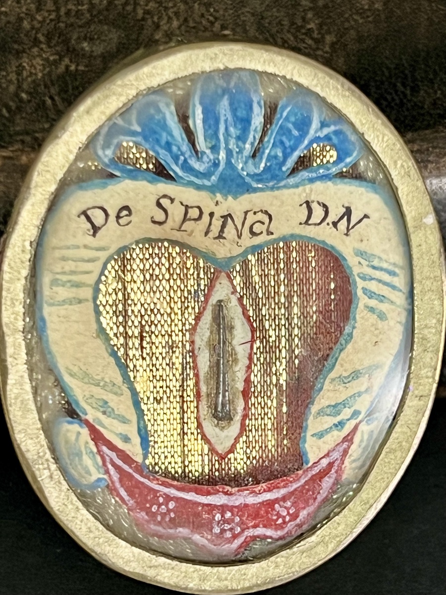Reliquary “de Spina D.n.” – Relic Of The Holy Crown Of Thorns – 18th Century -photo-2