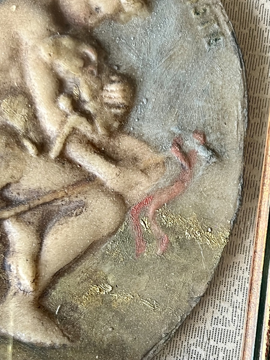 Wax Agnus Dei Depicting Saint John The Baptist – 18th Century-photo-2